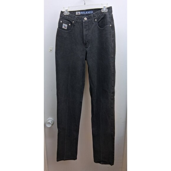 Cruel Girl Black Jeans Size 9 x-Long (29 x 36) Relaxed Fit Straight Leg Western - Picture 1 of 16